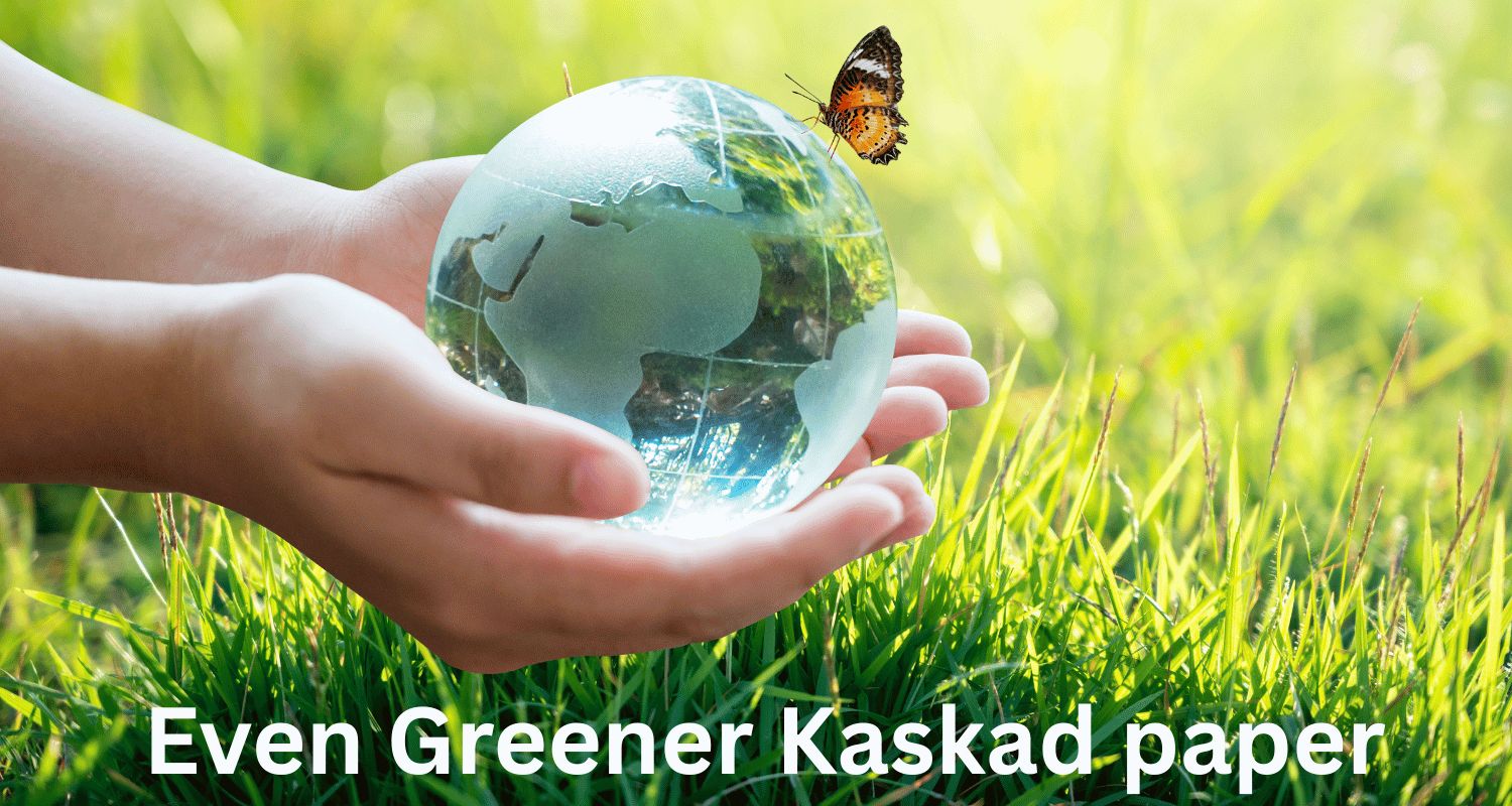 Kaskad Coloured Paper: Now Even Greener