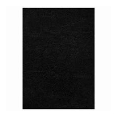 Leathergrain Binding covers A4 Black Plain
