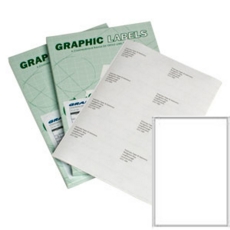 P1E Graphic Laser labels 1/sheet