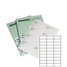 P30 Graphic Laser labels 30/sheet 70x29mm