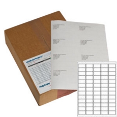 A65 Graphic Laser labels 65/sheet BULK PACK Pk500