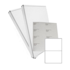 White Laser labels 2/sheet Value 199.6 x 143mm