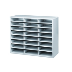 Literature Sorter A4 24 Cmpn Grey