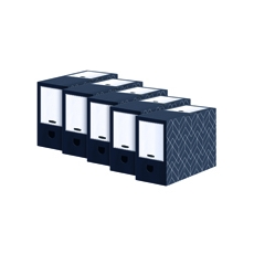 Bankers Box 150mm T/File Mid Blu Pk5