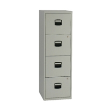Bisley 4 Drw Home Flng Cabinet Grey