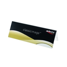 R Deflecto Tent Sign Hldr A4