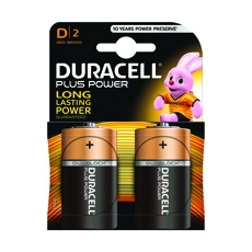 R Duracell Plus Size D Battery