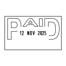 COLOP Prntr 38 Date Stamp PAID