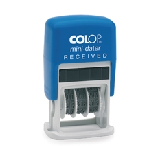 COLOP S160/L1 Mini Dater Received