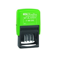 COLOP S260/L2 Green Line Dater Paid