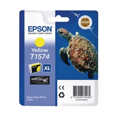 Epson T1574 Ink Cart Ultra Chrm Ylw