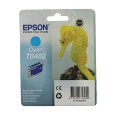 Epson T0482 Ink Cartridge Cyan
