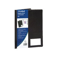 Guildhall Display Book 12Pkt A4 Blk