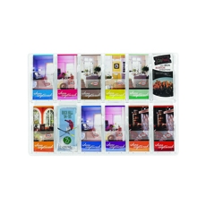 Safco 12 Pkt Deluxe Pamphlet Rack