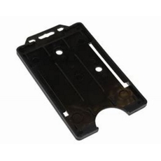 Card Holder Single Sided Portrait Black