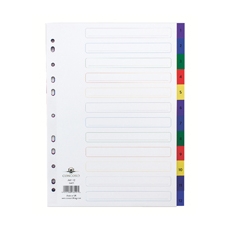 Concord Index 1-12 A4 Multicol 66499