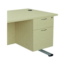 Jemini 2 Drw Fixed Pedestal Maple