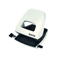 Leitz WOW Office Hole Pch Pearl Wht