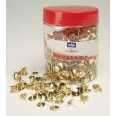 Necessities Tubs Drawing Pins Brass Pk1000