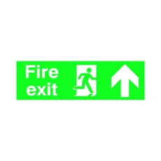Signslab Fire Ext R/M Arw Up PVC