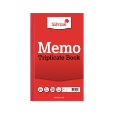Silvine Trip Book Red 213X125Mm Pk 6