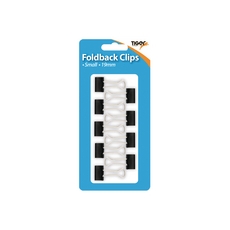 Tiger Fold Back 19mm Clips x9 Pk12