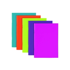 PP Cover Notebook A5 40 Sheet Pk10