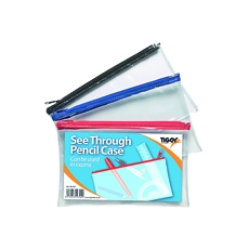 Tiger Small Exam Pencil Case Pk12
