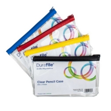 Dura Pencil Case Clear 203x117mm