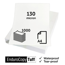 EnduroCopy Tuff A4 - 130 micron Paper, Matt White