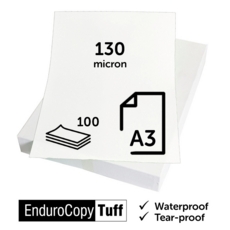 EnduroCopy Tuff A3 - 130 micron Paper, Matt White