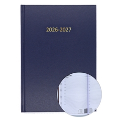 2026/27 ACADEMIC Diary A5 Page/Day BLUE