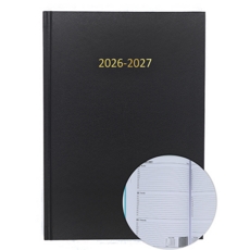2026/27 ACADEMIC Diary A4 Week/View BLACK
