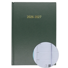 2026/27 ACADEMIC Diary A4 Week/View GREEN