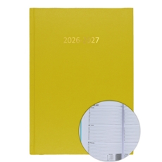 2026/27 ACADEMIC Diary A4 Week/View YELLOW