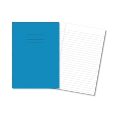A4 Exercise Books * 10mm F/M 64Pg * Light Blue