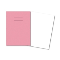 A4 Exercise Books PLAIN 80Pg Pink