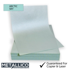 Certificate Metallico A4 Arctic Sky