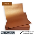 Certificate Metallico A4 Bronze
