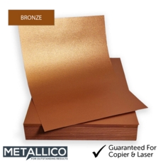 Certificate Metallico A4 Bronze
