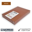 Metallico Copy Xtra 285gsm A4 Bronze