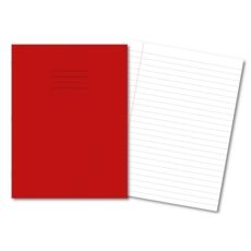 A4+ Exercise Books 12mm F/M 80Pg Red