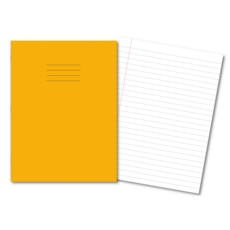 A4+ Exercise Books 12mm F/M 80Pg Yellow