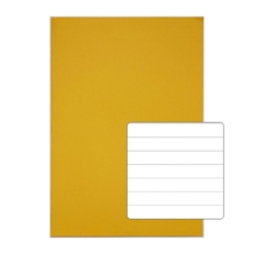 A4+ Exercise Books 12mm F/M 80Pg Yellow