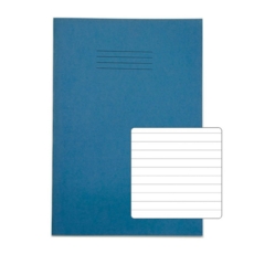 A4+ Exercise Books 8mm F/M 80Pg Light Blue