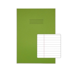 A4+ Exercise Books 8mm F/M 80Pg Light Green