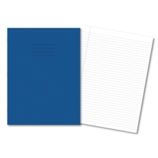 A4+ Exercise Books 8mm F/M 80Pg Dark Blue