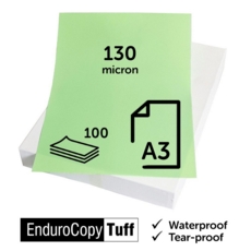 EnduroCopy Tuff A3 - 130 micron Paper, Matt Green
