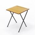 Premium Folding Exam Desk 600x600mm Beech