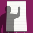 A1 Lined Flipchart Pad – 40mm Lines, 50 Sheets, 80gsm.
